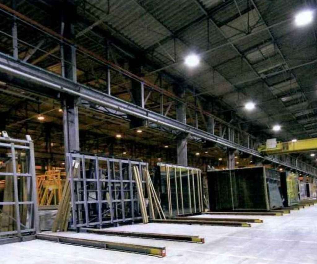 Rénovation éclairage usine eurofloat